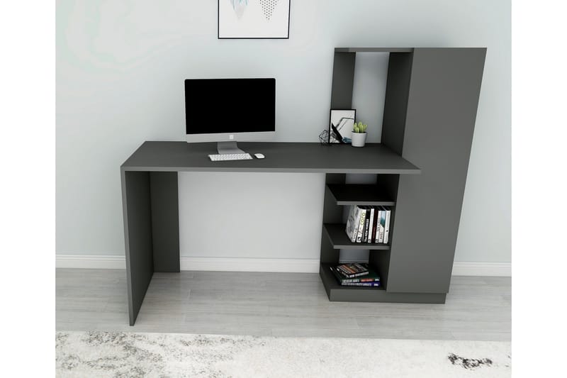 Skrivebord Andocester 120 cm - Antrasitt - Skrivebord - Databord & PC bord
