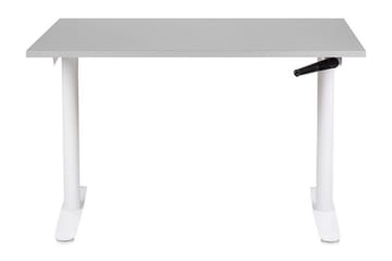 Banner Skrivebord 72x120 cm - Grå/Hvit - Møbler - Bord - Kontorbord - Skrivebord