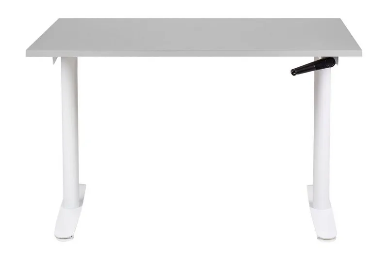 Banner Skrivebord 72x120 cm - Grå/Hvit - Møbler - Bord - Kontorbord - Skrivebord