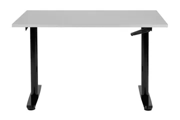 Banner Skrivebord 72x120 cm - Grå/Svart - Møbler - Bord - Kontorbord - Skrivebord