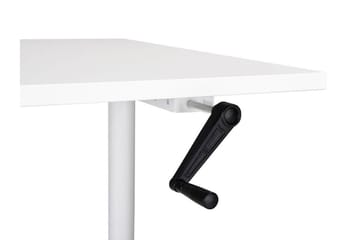 Banner Skrivebord 72x120 cm - Hvit - Møbler - Bord - Kontorbord - Skrivebord