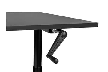 Banner Skrivebord 72x120 cm - Svart - Møbler - Bord - Kontorbord - Skrivebord