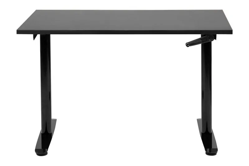 Banner Skrivebord 72x120 cm - Svart - Møbler - Bord - Kontorbord - Skrivebord