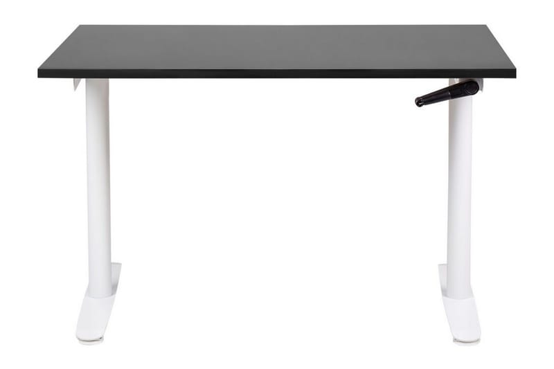 Banner Skrivebord 72x120 cm - Svart/Hvit - Møbler - Bord - Kontorbord - Skrivebord