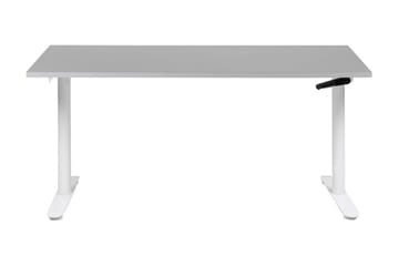 Banner Skrivebord 72x160 cm - Grå/Hvit - Møbler - Bord - Kontorbord - Skrivebord