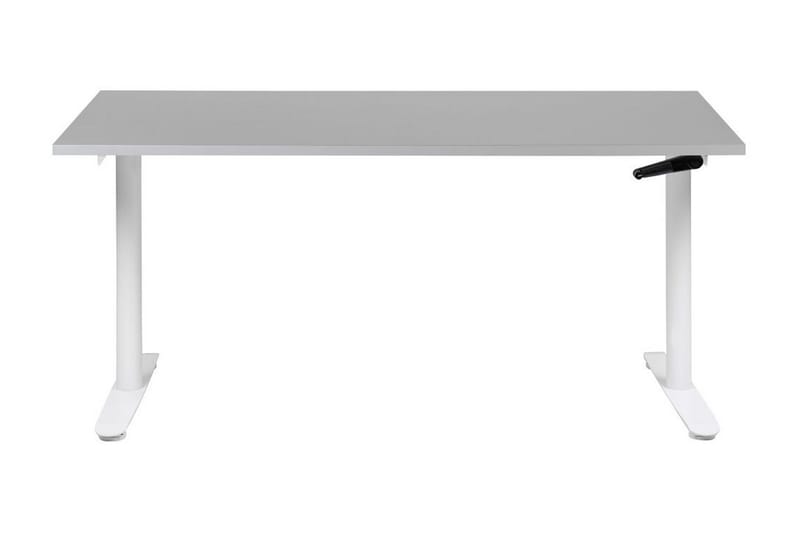 Banner Skrivebord 72x160 cm - Grå/Hvit - Møbler - Bord - Kontorbord - Skrivebord