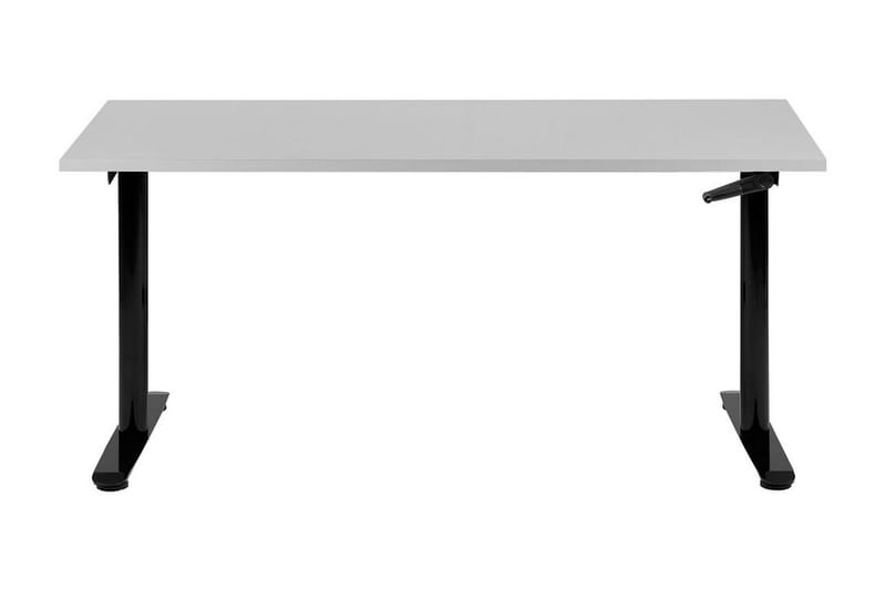 Banner Skrivebord 72x160 cm - Grå/Svart - Møbler - Bord - Kontorbord - Skrivebord