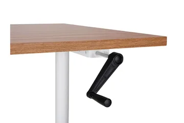 Banner Skrivebord 72x160 cm - Mørkt tre/Hvit - Møbler - Bord - Kontorbord - Skrivebord