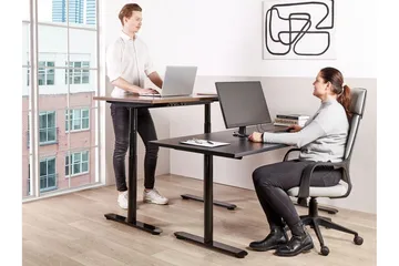 Banner Skrivebord 72x160 cm - Svart - Møbler - Bord - Kontorbord - Skrivebord