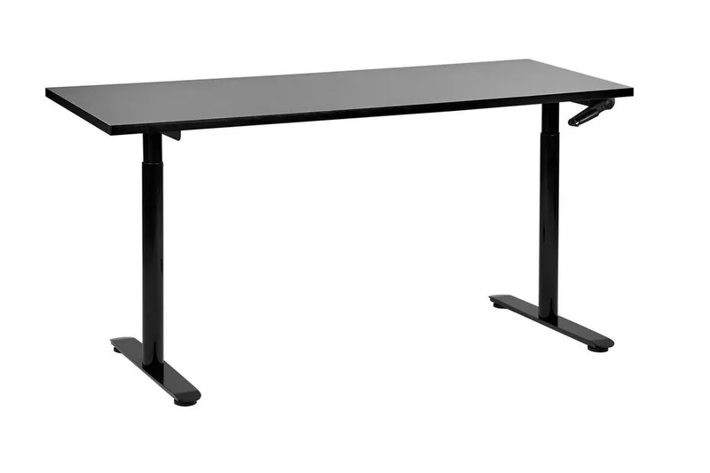 Banner Skrivebord 72x160 cm, Svart