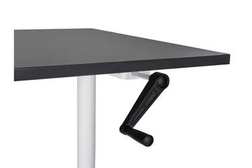 Banner Skrivebord 72x160 cm - Svart/Hvit - Møbler - Bord - Kontorbord - Skrivebord