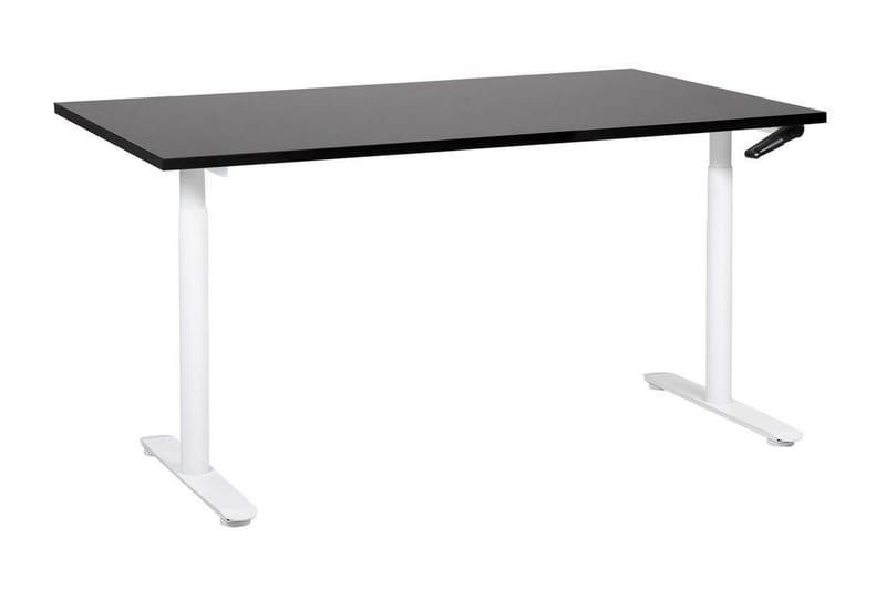 Banner Skrivebord 72x160 cm - Svart/Hvit - Møbler - Bord - Kontorbord - Skrivebord