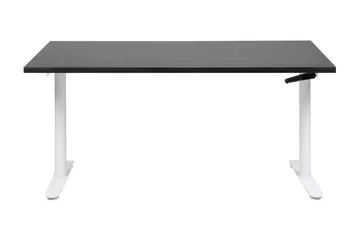 Banner Skrivebord 72x160 cm - Svart/Hvit - Møbler - Bord - Kontorbord - Skrivebord