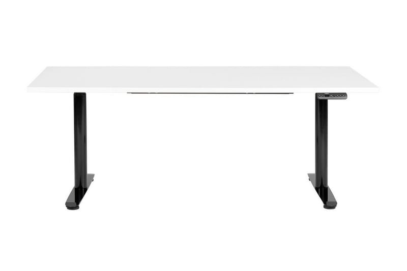 Banner Skrivebord 80x180 cm - Hvit/Svart - Møbler - Bord - Kontorbord - Skrivebord