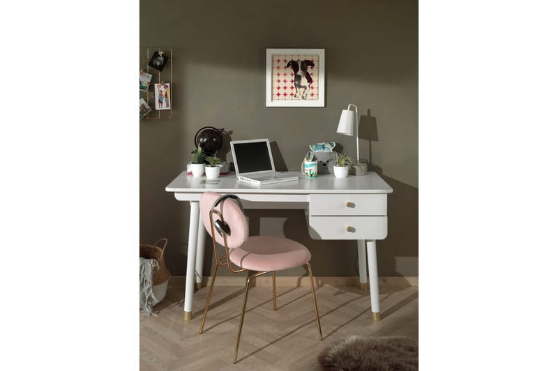 Skrivebord Billy Hvit - Møbler - Bord - Kontorbord - Skrivebord