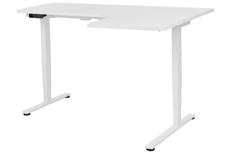 Bina Skrivebord 109x160 cm - Hvit - Møbler - Bord - Kontorbord - Skrivebord