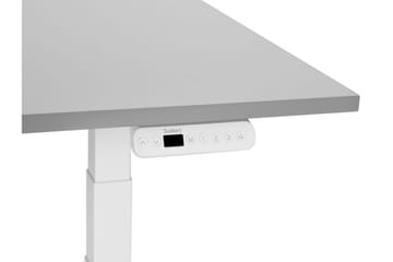 Bina Skrivebord 72x120 cm - Grå/Hvit - Møbler - Bord - Kontorbord - Skrivebord