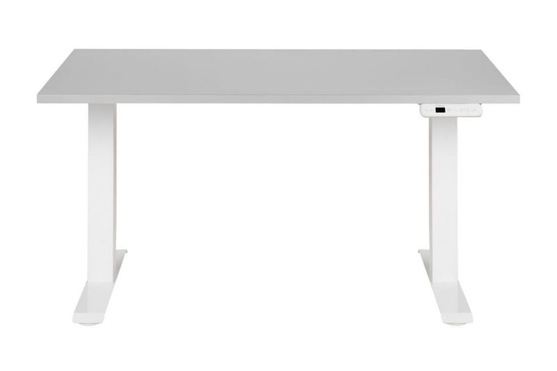 Bina Skrivebord 72x120 cm - Grå/Hvit - Møbler - Bord - Kontorbord - Skrivebord