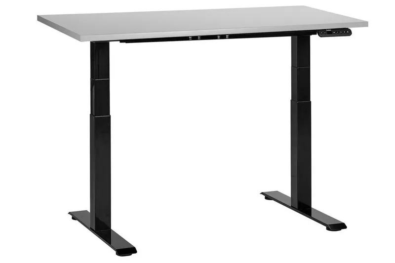 Bina Skrivebord 72x120 cm, Grå/Svart