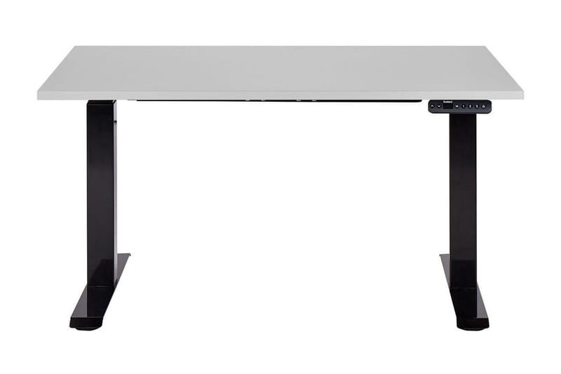 Bina Skrivebord 72x120 cm - Grå/Svart - Møbler - Bord - Kontorbord - Skrivebord