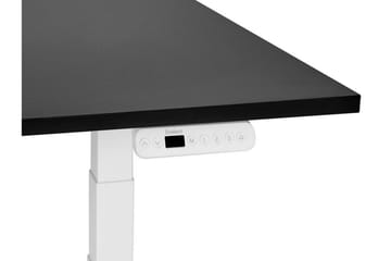 Bina Skrivebord 72x120 cm i Malt Tre - Svart|Hvit - Møbler - Bord - Kontorbord - Skrivebord