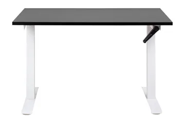Bina Skrivebord 72x120 cm i Malt Tre - Svart|Hvit - Møbler - Bord - Kontorbord - Skrivebord