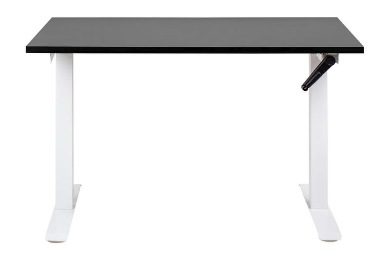 Bina Skrivebord 72x120 cm i Malt Tre - Svart|Hvit - Møbler - Bord - Kontorbord - Skrivebord