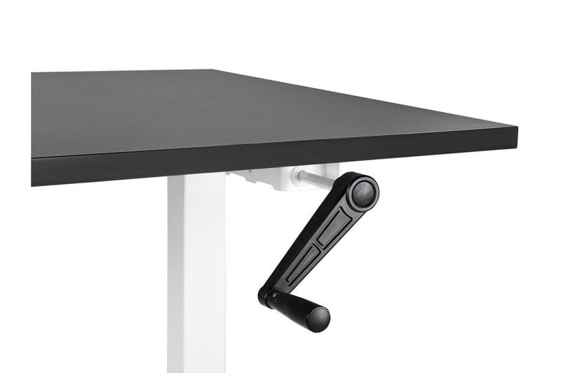Bina Skrivebord 72x120 cm i Malt Tre - Svart|Hvit - Møbler - Bord - Kontorbord - Skrivebord