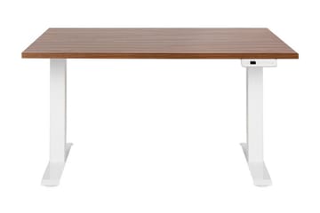 Bina Skrivebord 72x120 cm - Mørkt tre/Hvit - Møbler - Bord - Kontorbord - Skrivebord