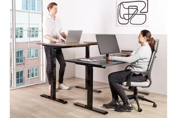 Bina Skrivebord 72x120 cm - Svart - Møbler - Bord - Kontorbord - Skrivebord