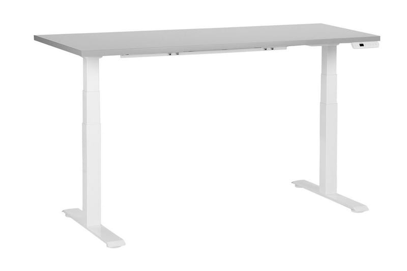 Bina Skrivebord 72x160 cm, Grå/Hvit