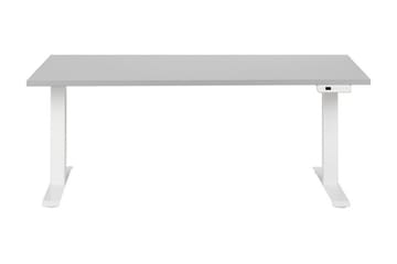 Bina Skrivebord 72x160 cm - Grå/Hvit - Møbler - Bord - Kontorbord - Skrivebord