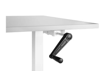 Bina Skrivebord 72x160 cm - Grå/Hvit - Møbler - Bord - Kontorbord - Skrivebord