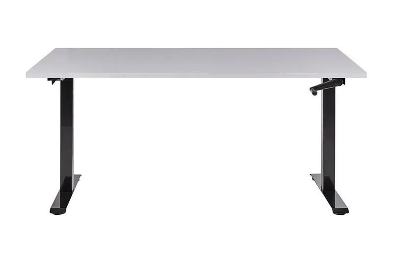 Bina Skrivebord 72x160 cm - Grå/Svart - Møbler - Bord - Kontorbord - Skrivebord