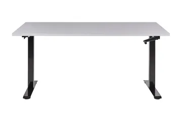 Bina Skrivebord 72x160 cm - Grå/Svart - Møbler - Bord - Kontorbord - Skrivebord