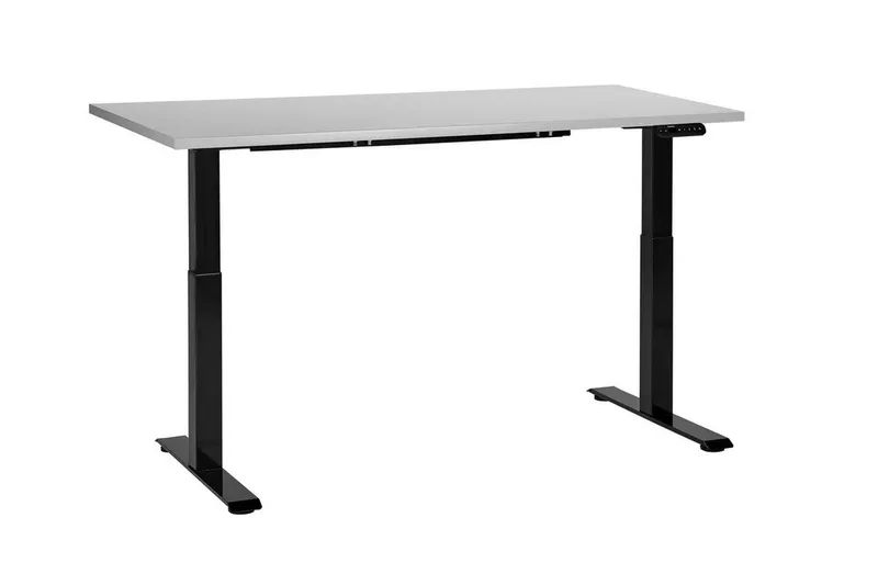 Bina Skrivebord 72x160 cm, Grå/Svart