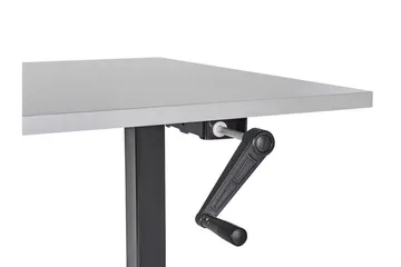 Bina Skrivebord 72x160 cm - Grå/Svart - Møbler - Bord - Kontorbord - Skrivebord