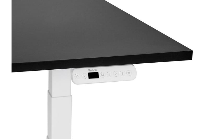 Bina Skrivebord 72x160 cm i Malt Tre - Svart|Hvit - Møbler - Bord - Kontorbord - Skrivebord