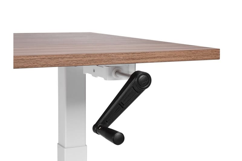 Bina Skrivebord 72x160 cm - Mørkt tre/Hvit - Møbler - Bord - Kontorbord - Skrivebord