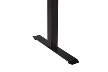 Bina Skrivebord 72x160 cm - Mørkt tre/Svart - Møbler - Bord - Kontorbord - Skrivebord