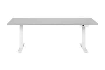 Bina Skrivebord 80x180 cm - Grå/Hvit - Møbler - Bord - Kontorbord - Skrivebord