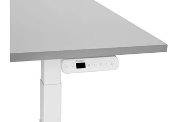 Bina Skrivebord 80x180 cm - Grå/Hvit - Møbler - Bord - Kontorbord - Skrivebord