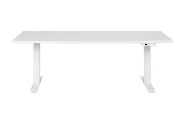 Bina Skrivebord 80x180 cm - Hvit - Møbler - Bord - Kontorbord - Skrivebord