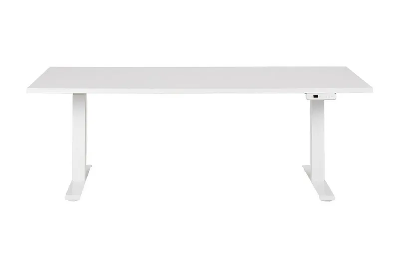 Bina Skrivebord 80x180 cm - Hvit - Møbler - Bord - Kontorbord - Skrivebord