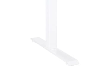 Bina Skrivebord 80x180 cm - Mørkt tre/Hvit - Møbler - Bord - Kontorbord - Skrivebord