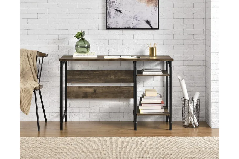 Bradford Skrivebord 120 cm Mørkebrun, Queer Eye