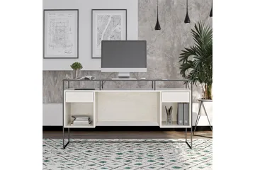 Bradford Skrivebord 139 cm Grå - Queer Eye - Møbler - Bord - Kontorbord - Skrivebord