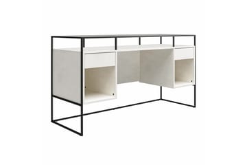 Bradford Skrivebord 139 cm Grå - Queer Eye - Møbler - Bord - Kontorbord - Skrivebord