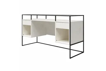 Bradford Skrivebord 139 cm Grå - Queer Eye - Møbler - Bord - Kontorbord - Skrivebord