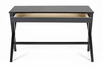 Brixer Skrivebord 120 cm med Oppbevaringsskuff - Natur/Svart - Møbler - Bord - Kontorbord - Skrivebord